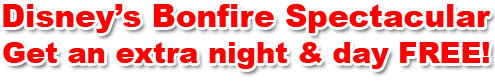 Disney's Bonfire Spectacular - Special Offer