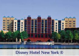 Lake-side Room at Disney's Hotel New York