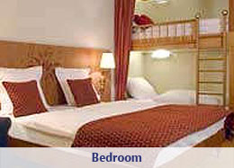 Bedroom at Dream Castle Hotel