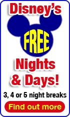 Disneyland Paris FREE Nights and Days Deals