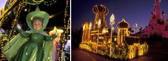 Night Parade at Disneyland Paris