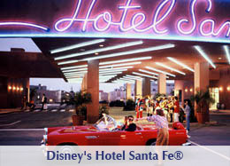 Disney's Hotel Santa Fe Exterior