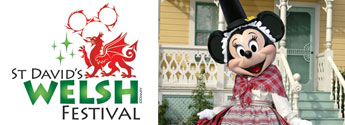 St David's Day at Disneyland Paris